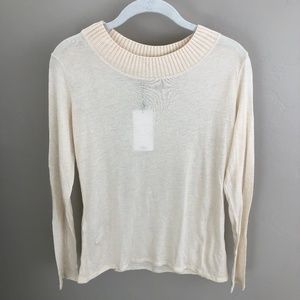 ZARA- SHEER LONG SLEEVE TOP